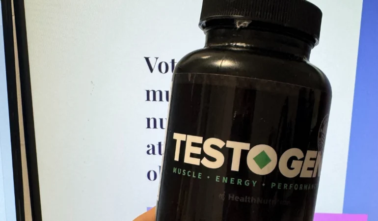 Testogen : boîte de complément alimentaire Testogen pour booster la testostérone