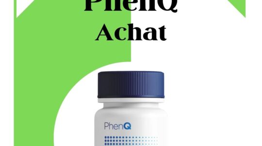 PhenQ : boîte de complément alimentaire PhenQ sur fond blanc