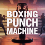 Boxing punch machine ambiance sportive scores visibles