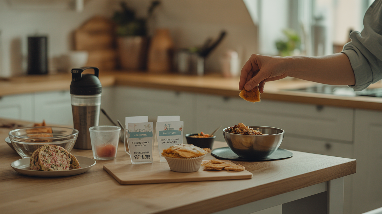 collation prise de masse personnalisation preparation snack