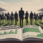 Parieurs devant journal Gazette du Turf et graphiques de gains