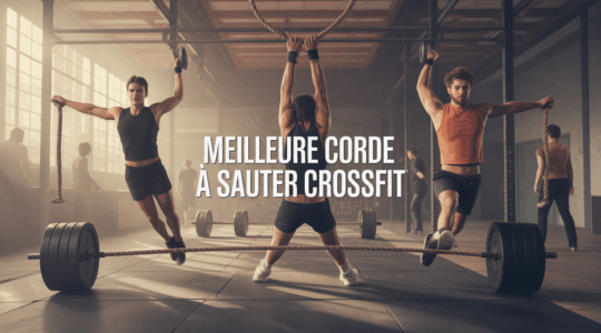 athlètes crossfit sautent corde à sauter robuste meilleure corde crossfit