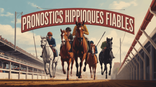 journal hippique stylisé chevaux course pronostics fiables