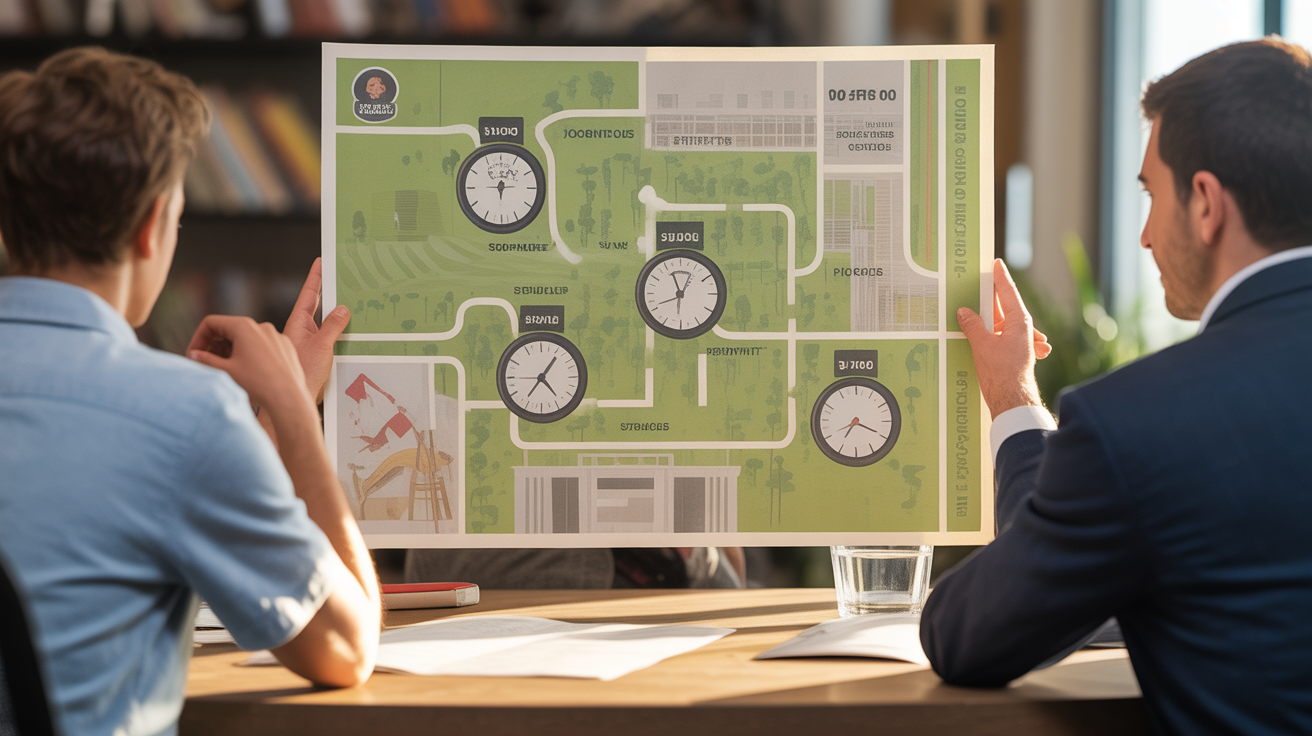 carte studios bungee fitness pictogrammes et planning