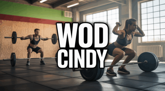 WOD Cindy CrossFit tractions pompes squats gymnase