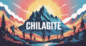 illustration chilagite montagne energie sportifs