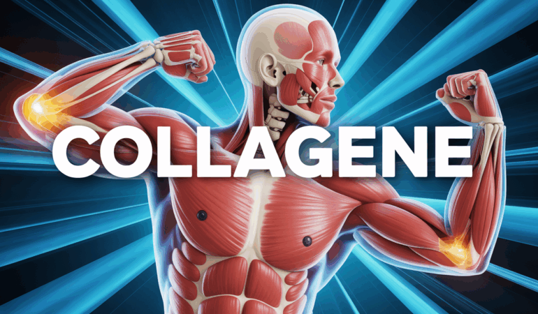 visuel collagene sportif corps articulation sante