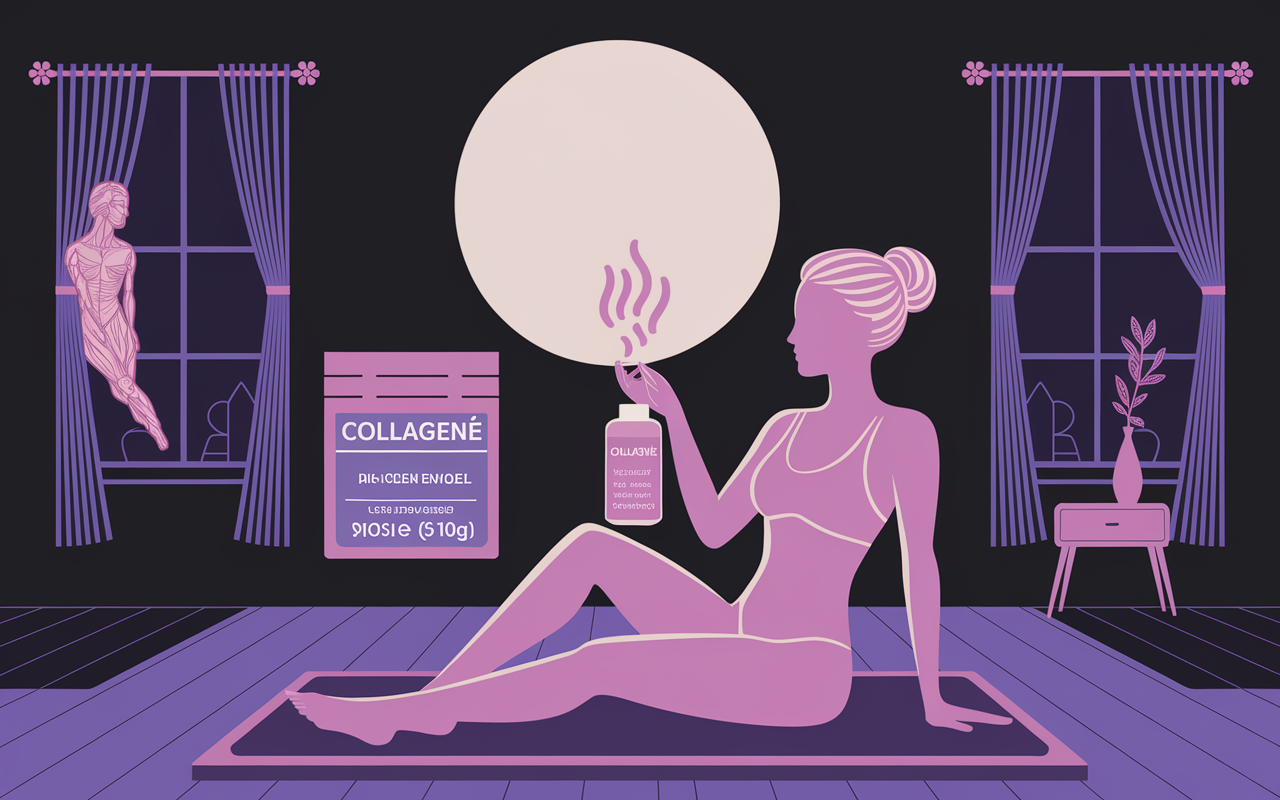 Collagene soir tisane reparation musculaire articulaire