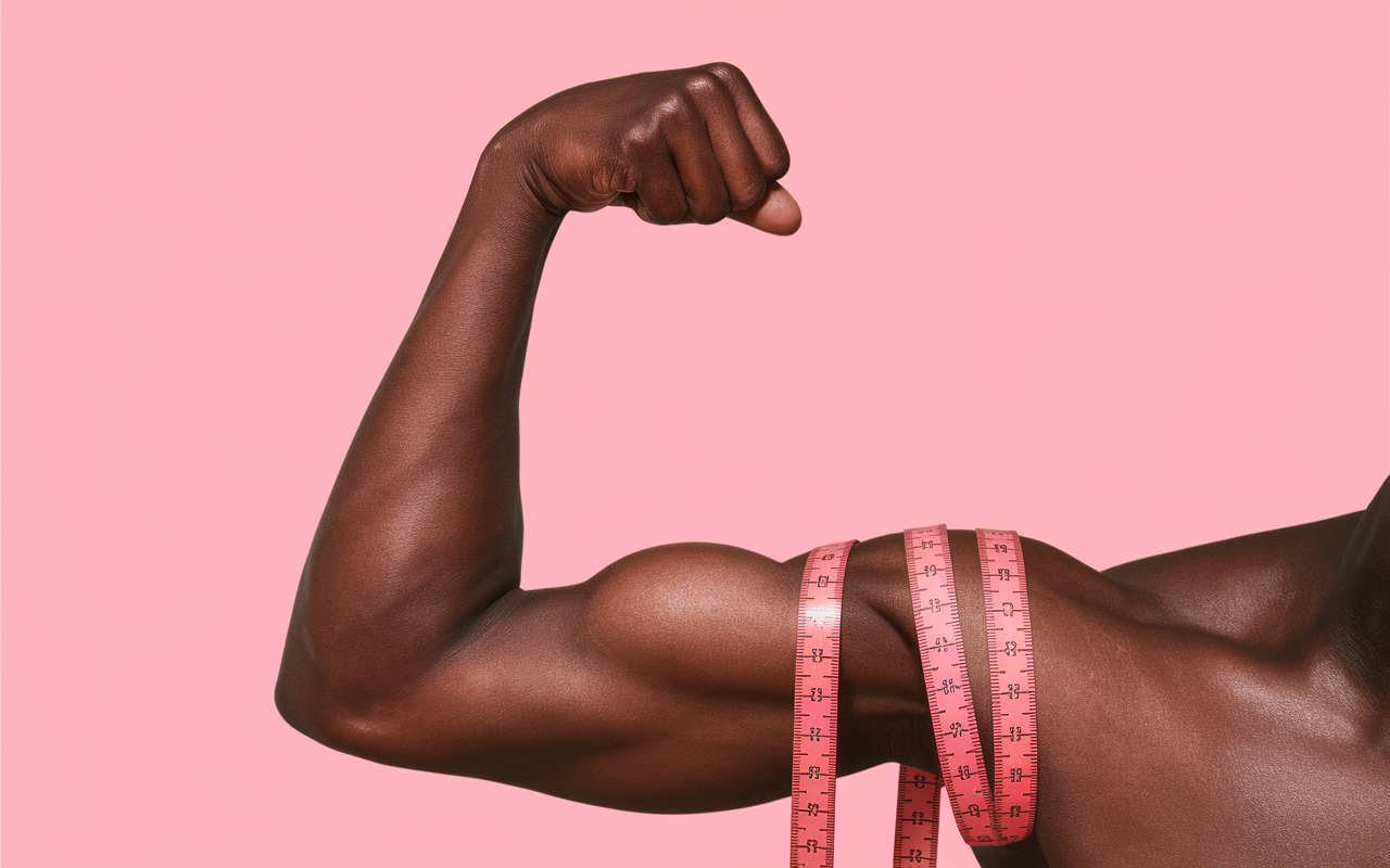 mesure tour de bras metre ruban biceps flechi