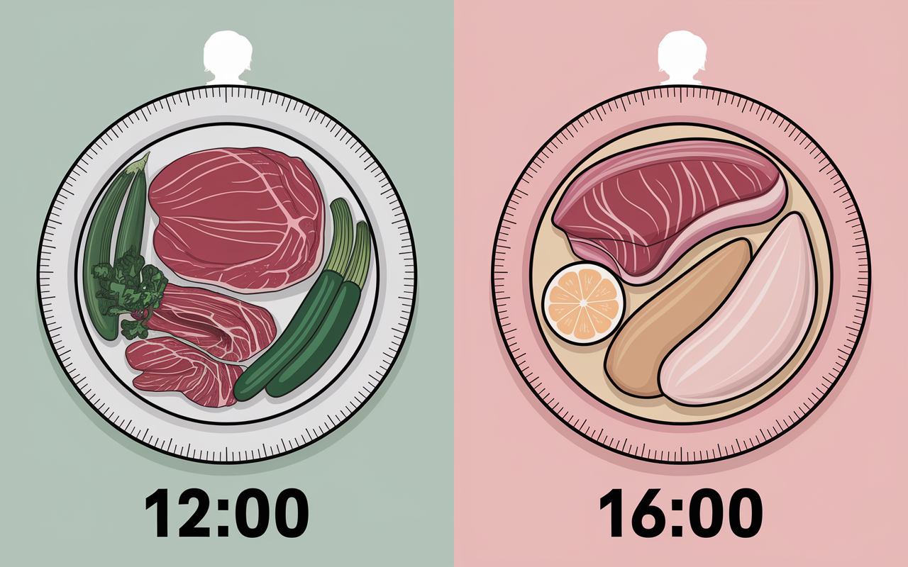 tableau assiette régime natman ventre plat