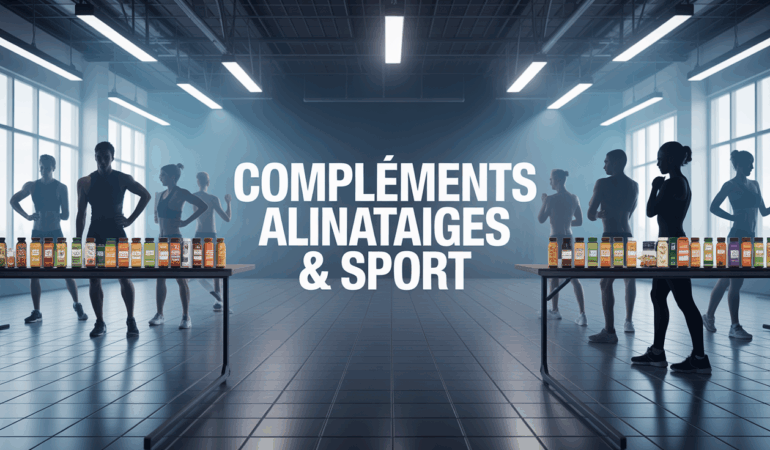 silhouettes athletes complements alimentaires sport sur banc