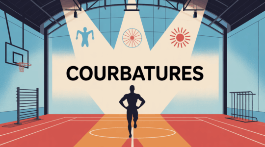 illustration courbatures salle de sport bien-etre
