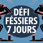 Défi fessiers 7 jours image fitness tapis haltere