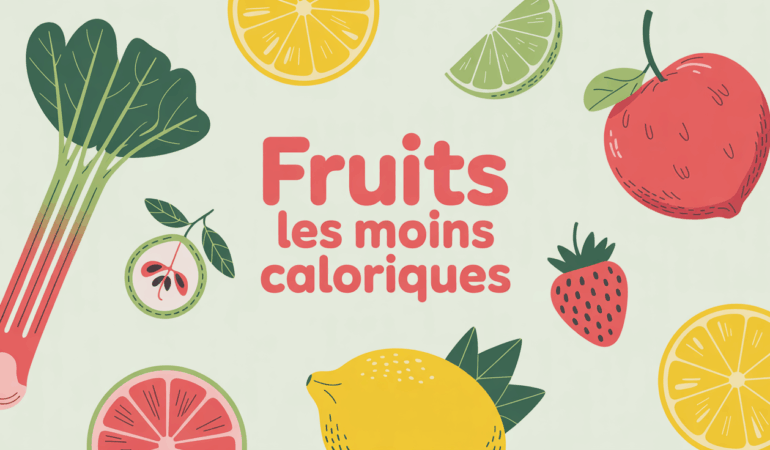 Fruits frais rhubarbe citron pastèque fraises pamplemousse faible calorie