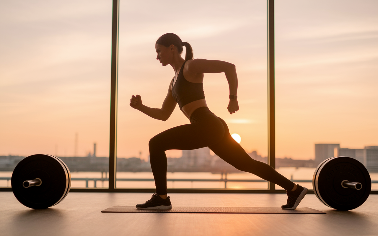 Femme hip thrust challenge fessiers une semaine