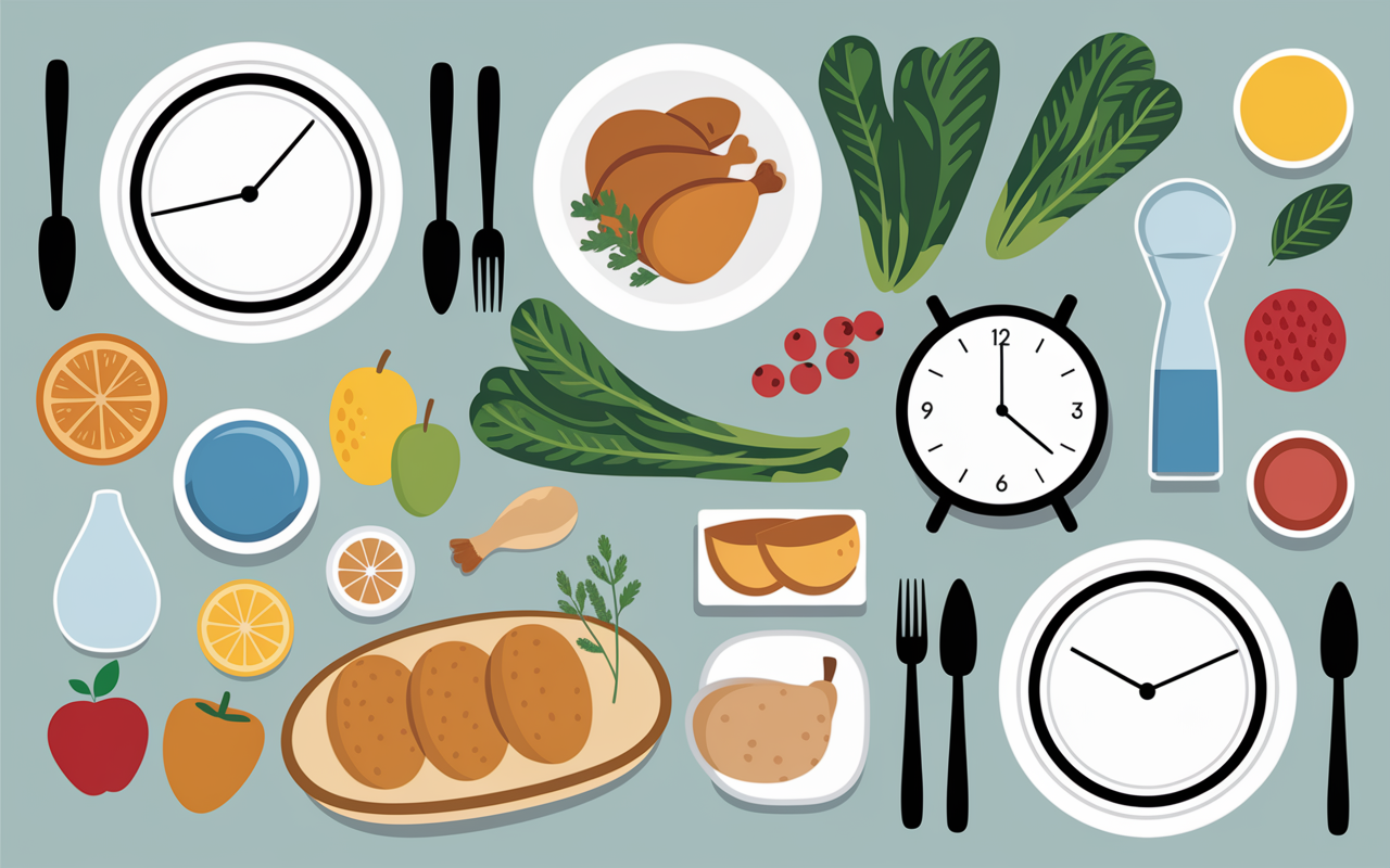 tableau repas express ventre plat et horaires