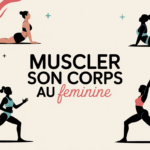 illustration femmes sport pilates natation yoga HIIT