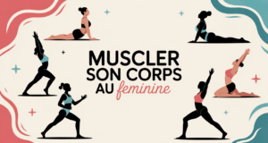 illustration femmes sport pilates natation yoga HIIT