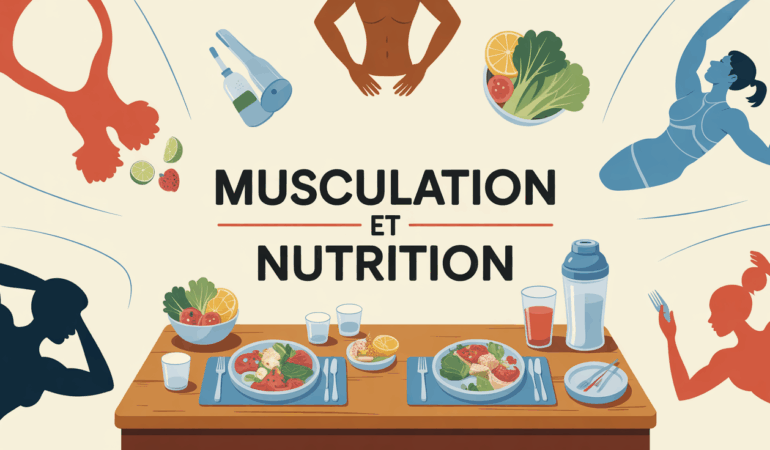 plats equilibres musculation nutrition haltere shaker