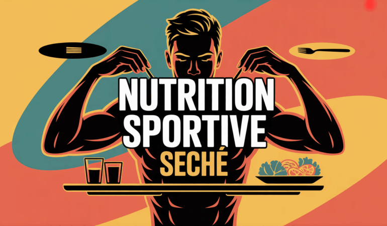 sportif planifiant nutrition sèche avec haltère et assiette équilibrée