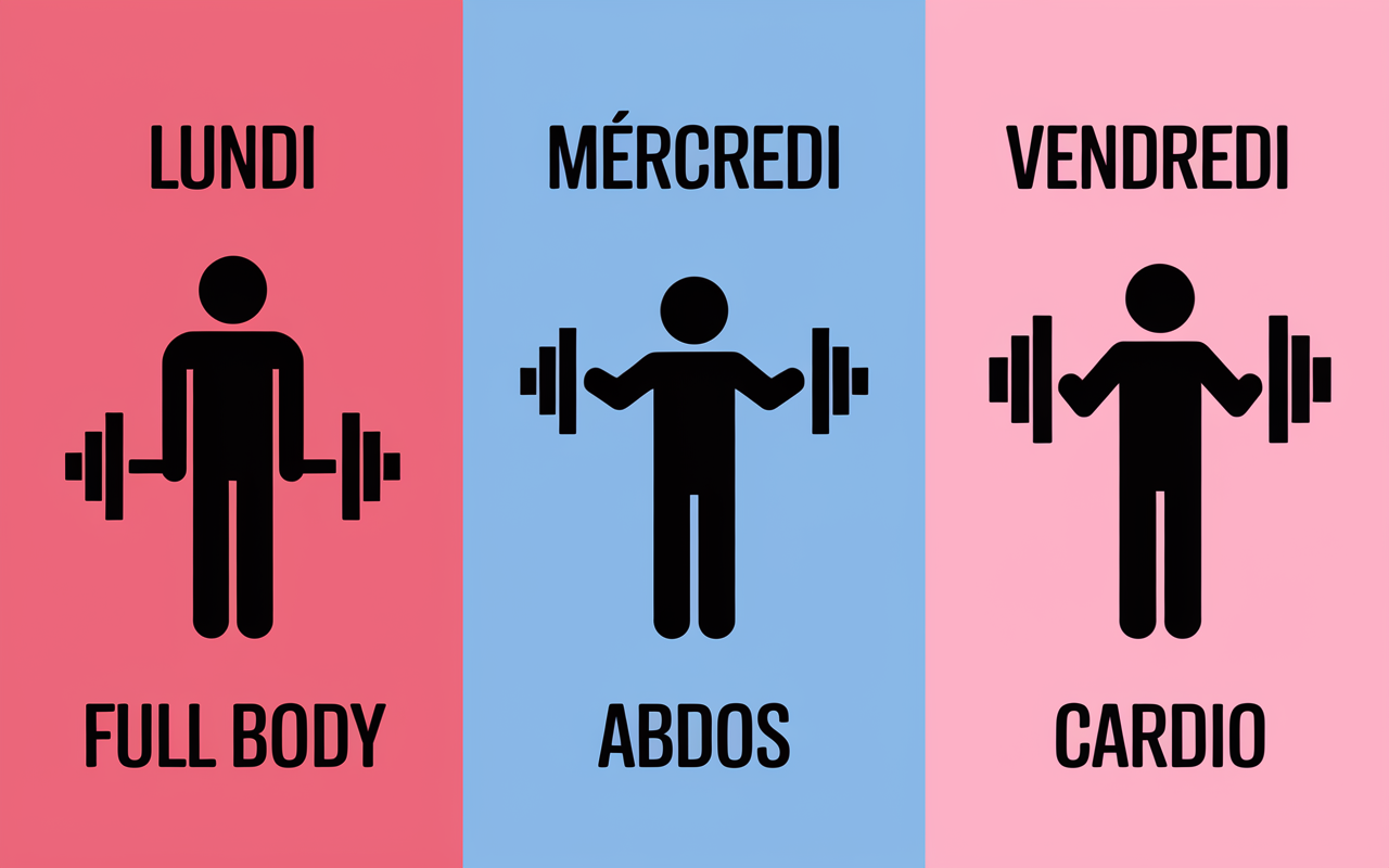 routine full body cardio salle de sport femme