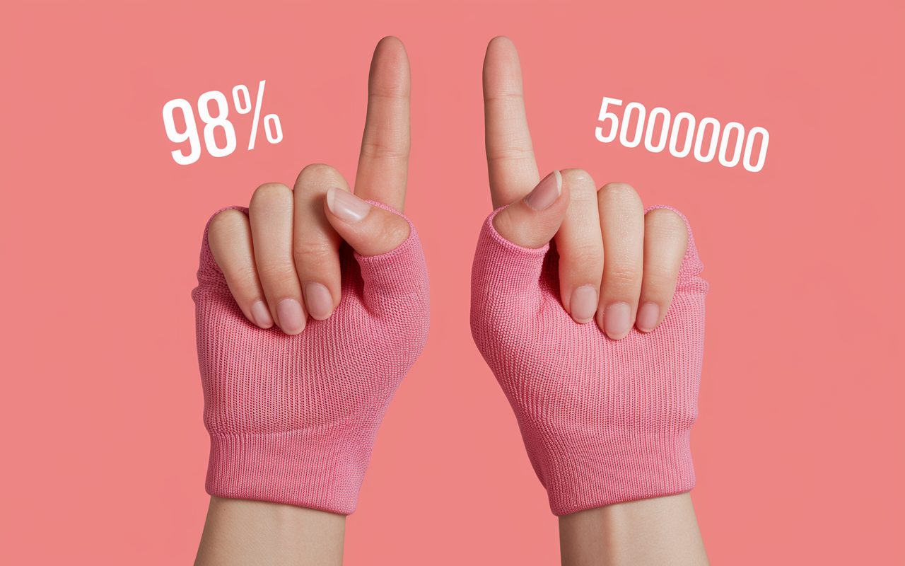 protege poignet musculation textile mains pompes