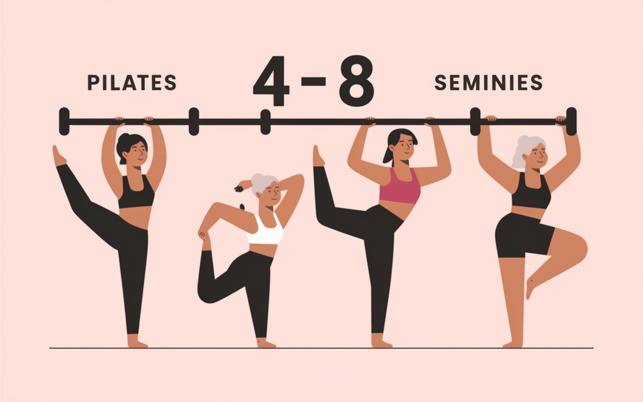 Femmes illustrant différents sports full body résultats 4-8 semaines