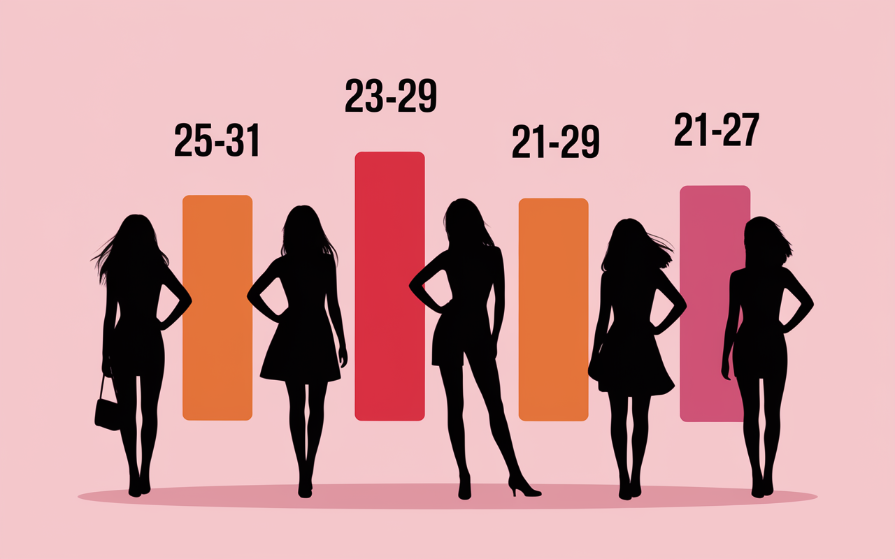 Tableau taux masse musculaire femme, pourcentage, âge