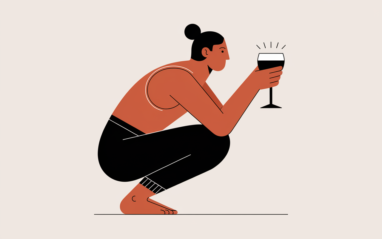 goblet squat avec haltere posture correcte