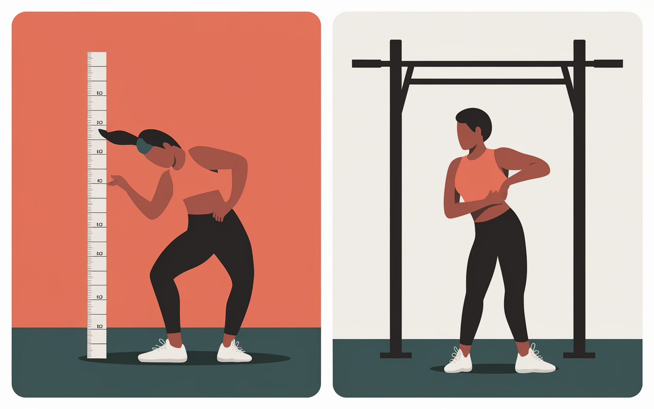 Test de flexion cheville pour pistol squat