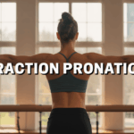 Sportif traction pronation affichant dos large sur barre
