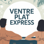 silhouette homme femme ventre plat devant miroir