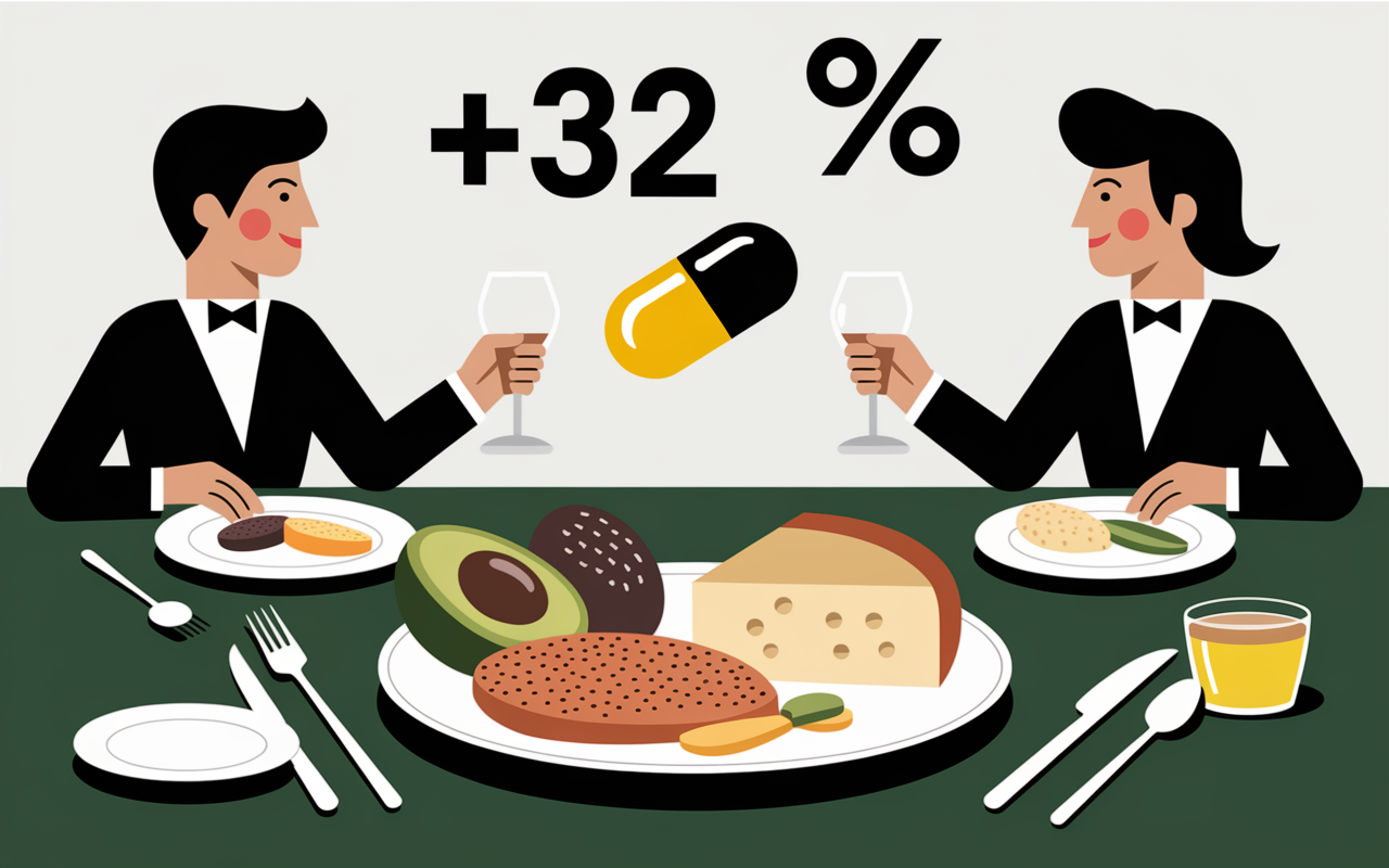 prise vitamine D repas gras absorption optimise