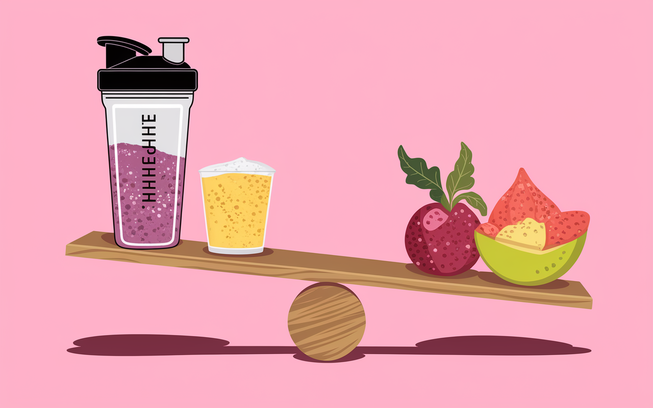 balance femme whey proteine aliments sains