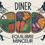 assiette diner equilibre legume cereale proteine