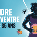 Homme en sport profil ventre plat nutrition sportive