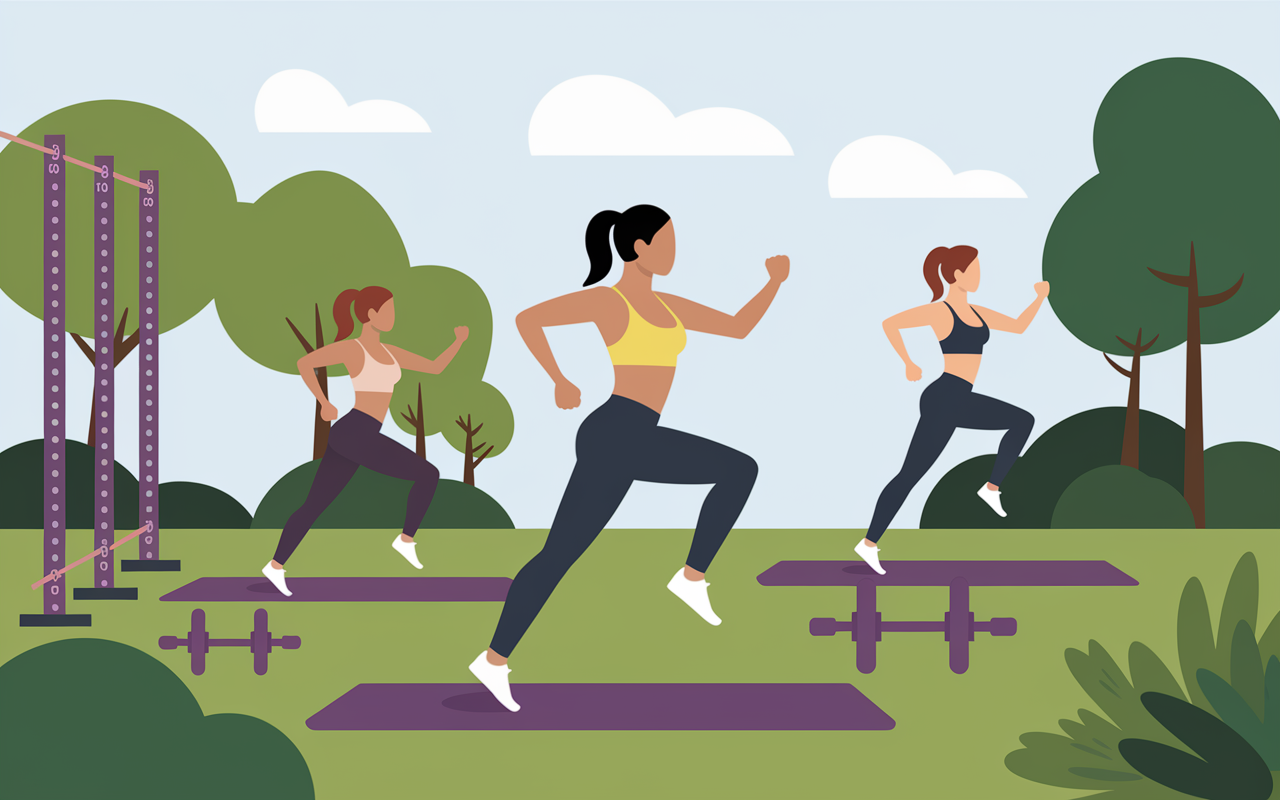 Cardio HIIT musculation perte poids plan semaine