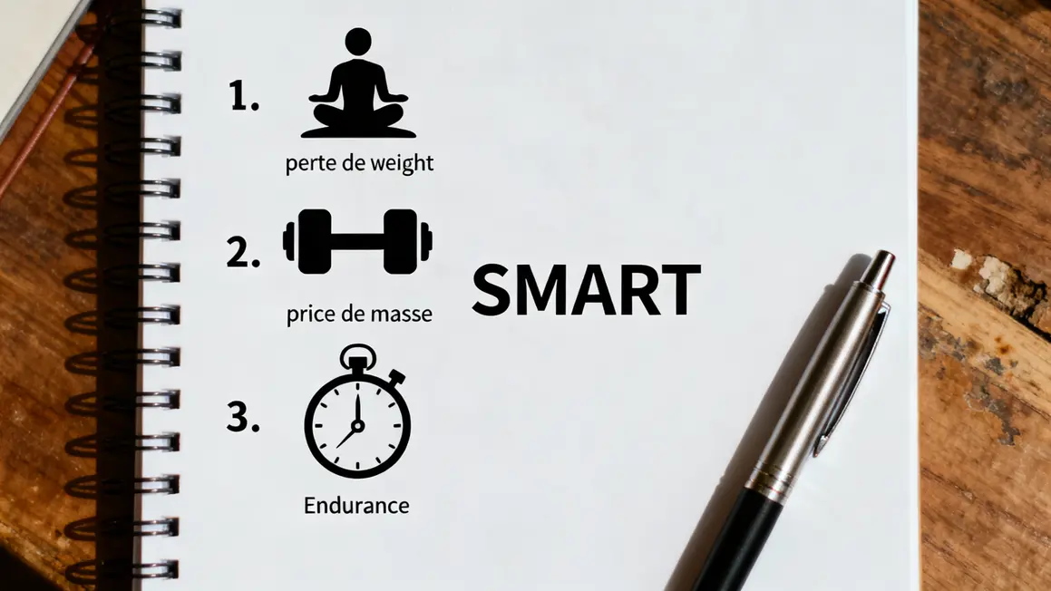 tableau objectifs sportifs méthode SMART coaching