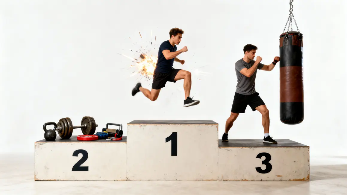 preparation physique boxe graphique phases programme