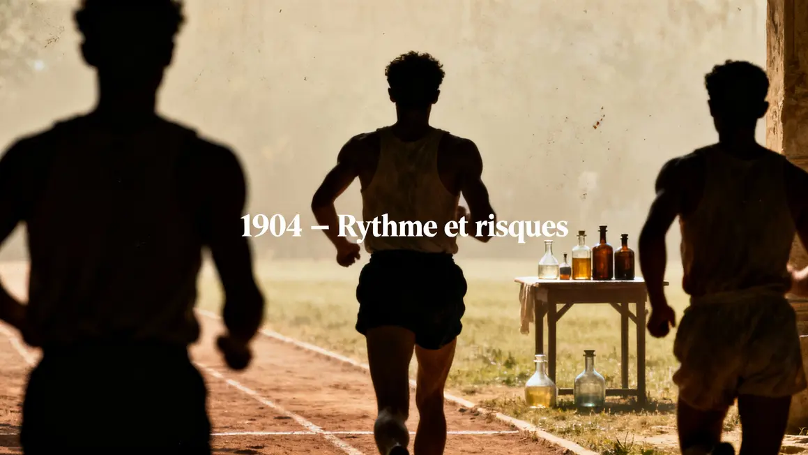 Coureurs vintage, fioles, dopage sport antique