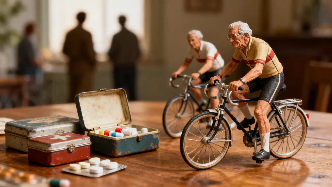 Cyclistes anciens et médicaments, origine dopage