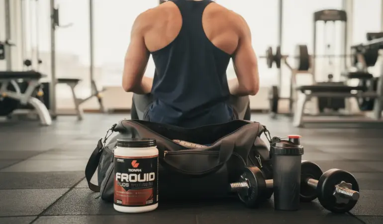 Athlete Mass Gainer Crazy Nutrition musculation ambiance progression