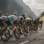 Cyclistes sur route du Tour de France, vigilance dopage