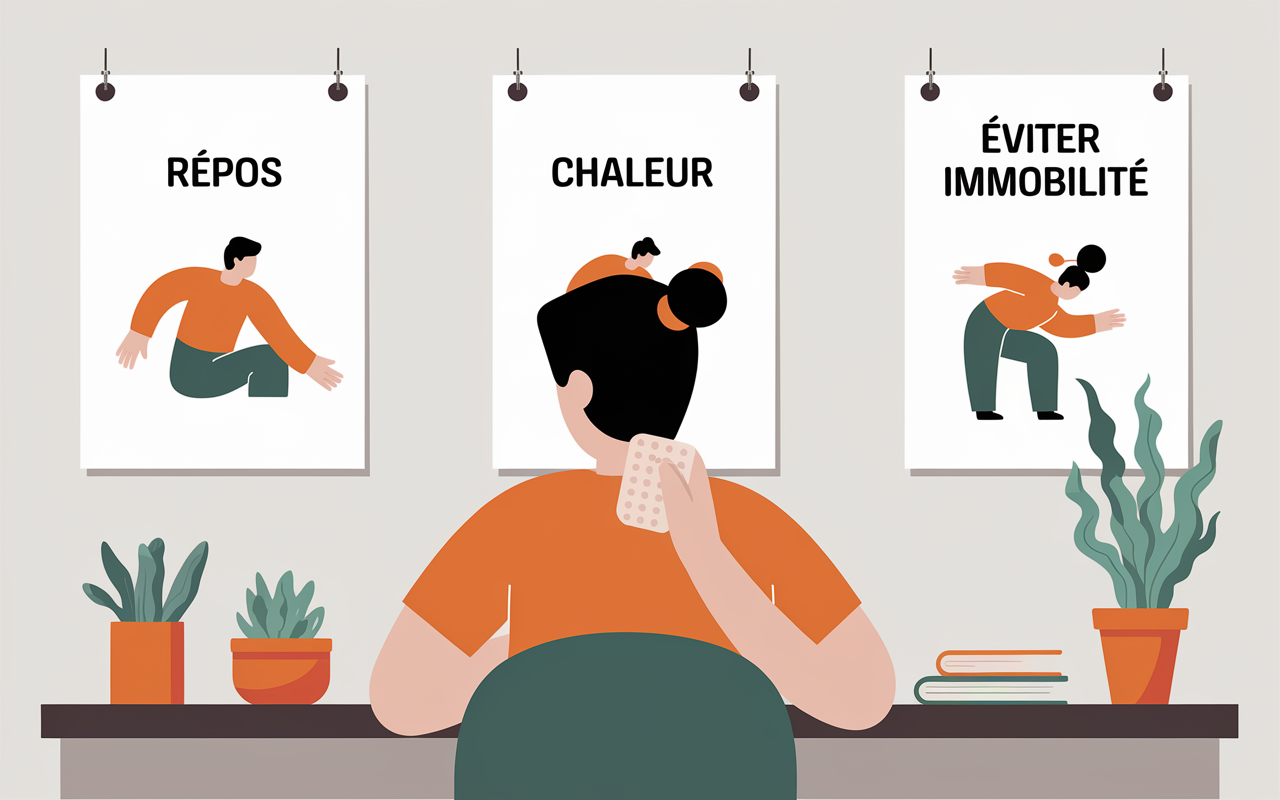 Gestes et conseils douleur musculaire au dos