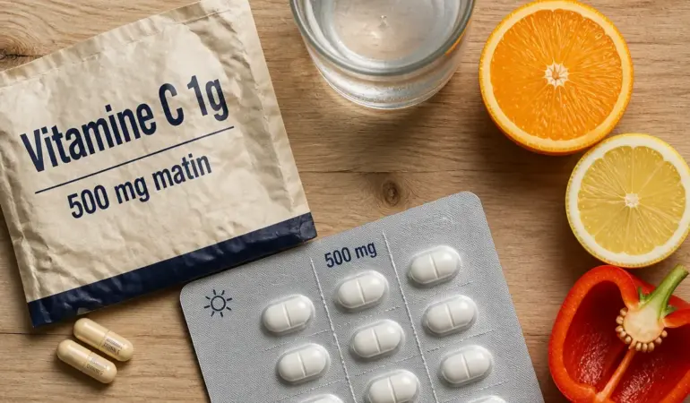 1g de vitamine c par jour : capsules et fruits, bénéfices et risques