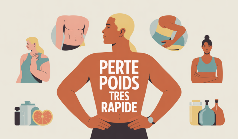 consequence d une perte de poids trop rapide illustration centrale
