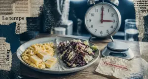 Les dangers de la chrononutrition : risques santé, régime hyperlipidique, réveil et assiette