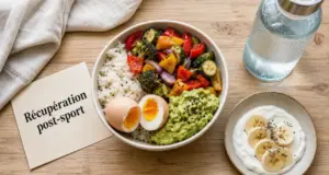 Que manger apres le sport : protéines, glucides et eau pour récupérer